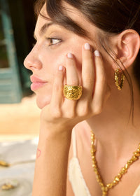 BIG BUBBLE CHAMPAGNE RING