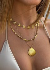 BIVALVO NECKLACE PLATA