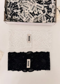 SET DI FASCE PER CAPELLI IN PIZZO