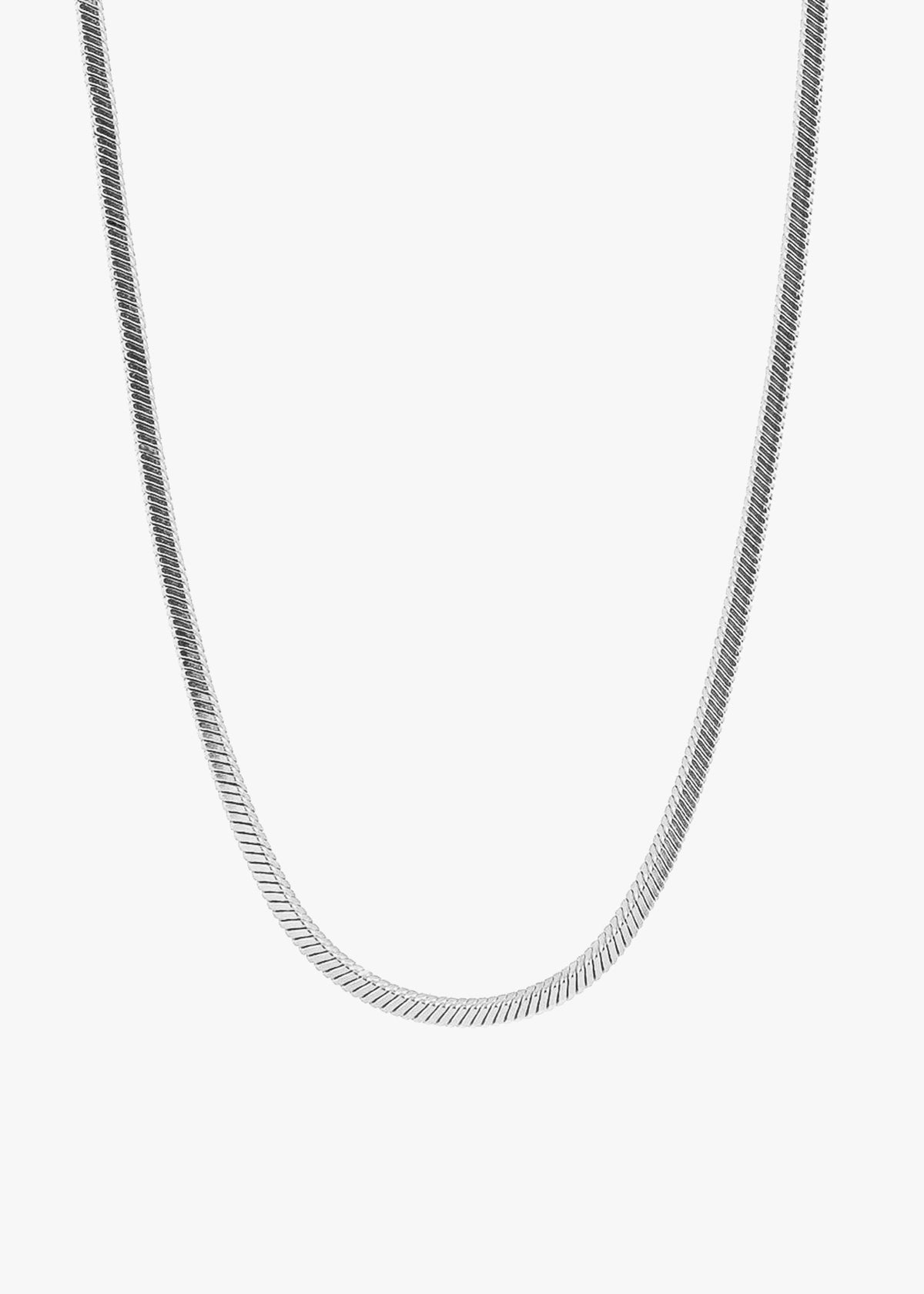 777 NECKLACE PLATA