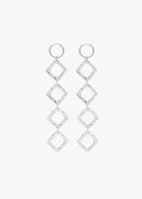 CATALINA EARRINGS PLATA