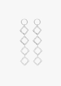 CATALINA EARRINGS PLATA