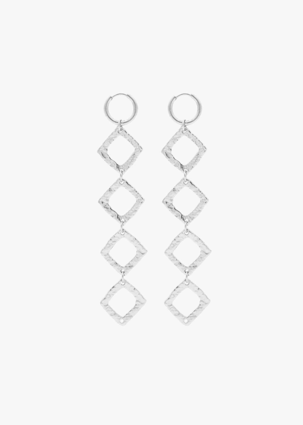 CATALINA EARRINGS PLATA