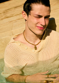 BELON NECKLACE PLATA