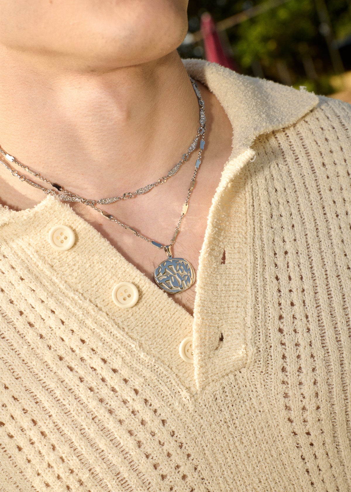 TWELVE NECKLACE PLATA