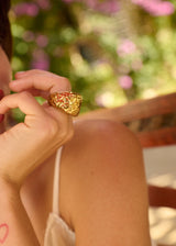 BIG BUBBLE CHAMPAGNE RING
