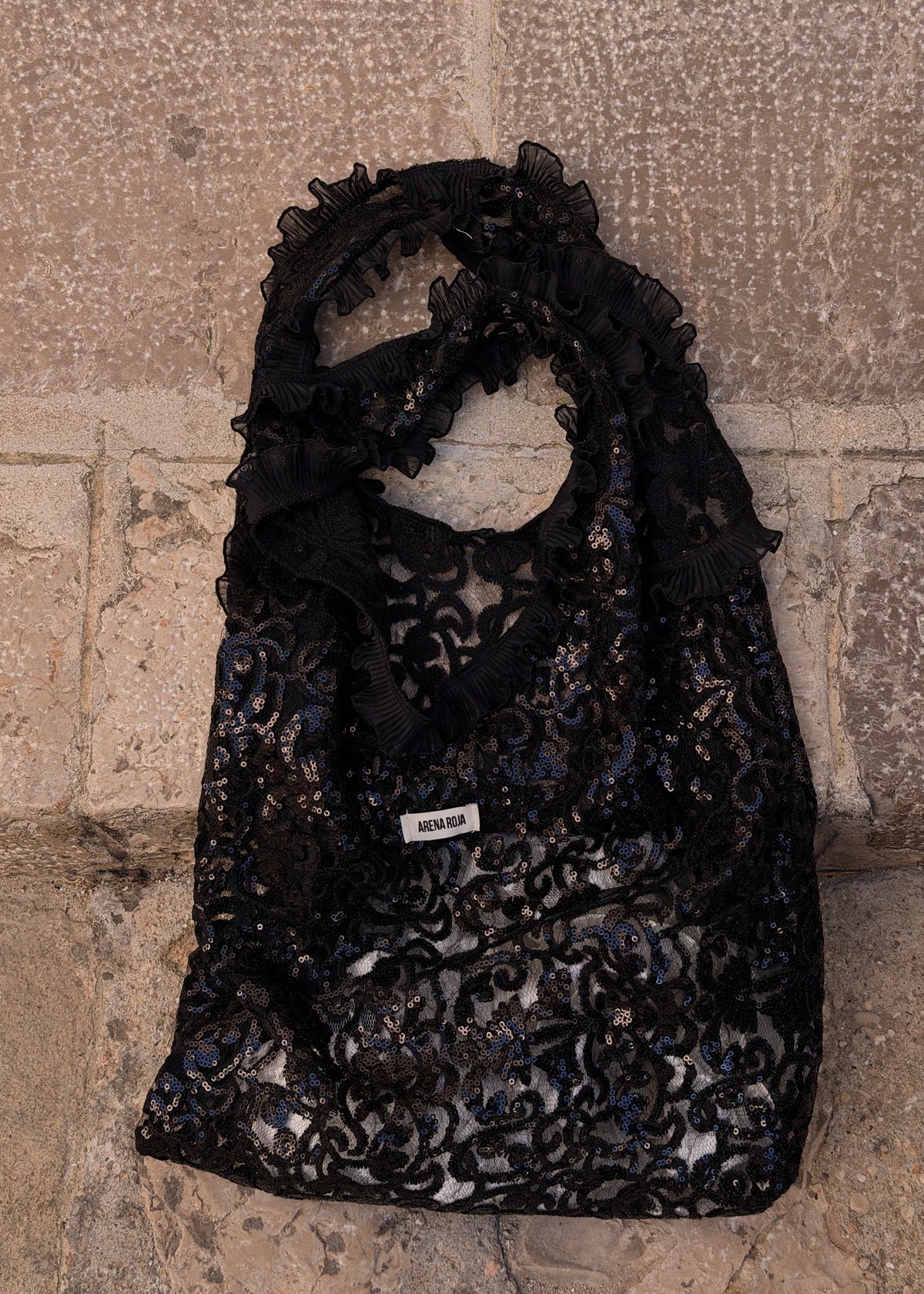 BORSA EL PÉTALO NERA