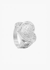 CASTANEA RING PLATA