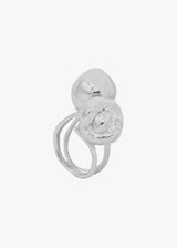 CEREZAS RING PLATA