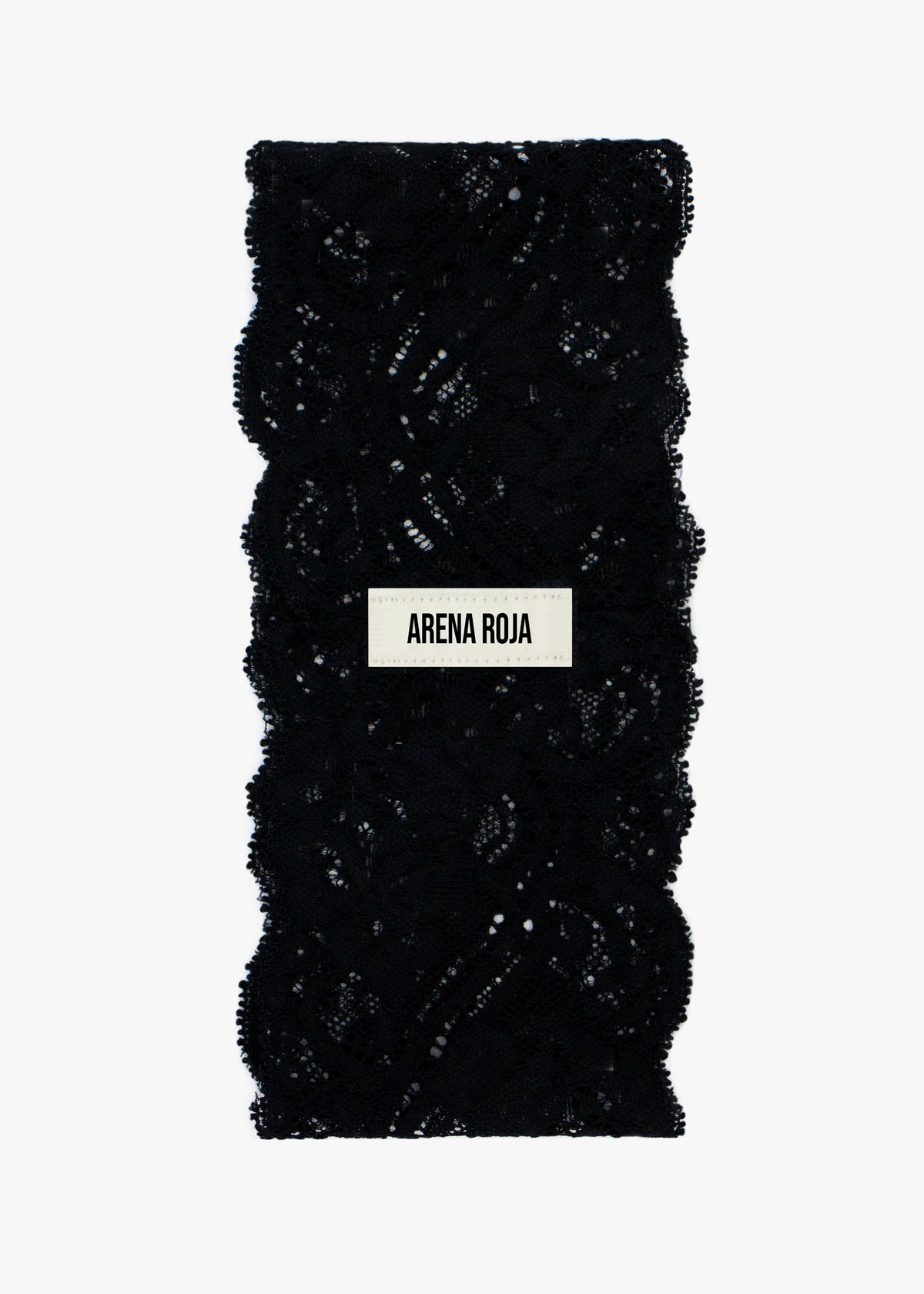 BLACK LACE HEADBAND