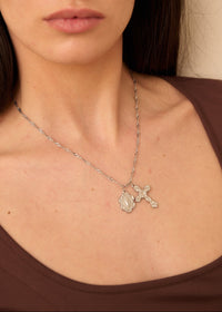 DIOICA NECKLACE PLATA