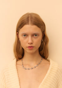 ICEBERG NECKLACE PLATA