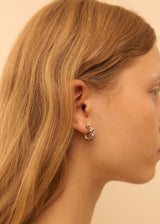 HELADA EARRINGS PLATA