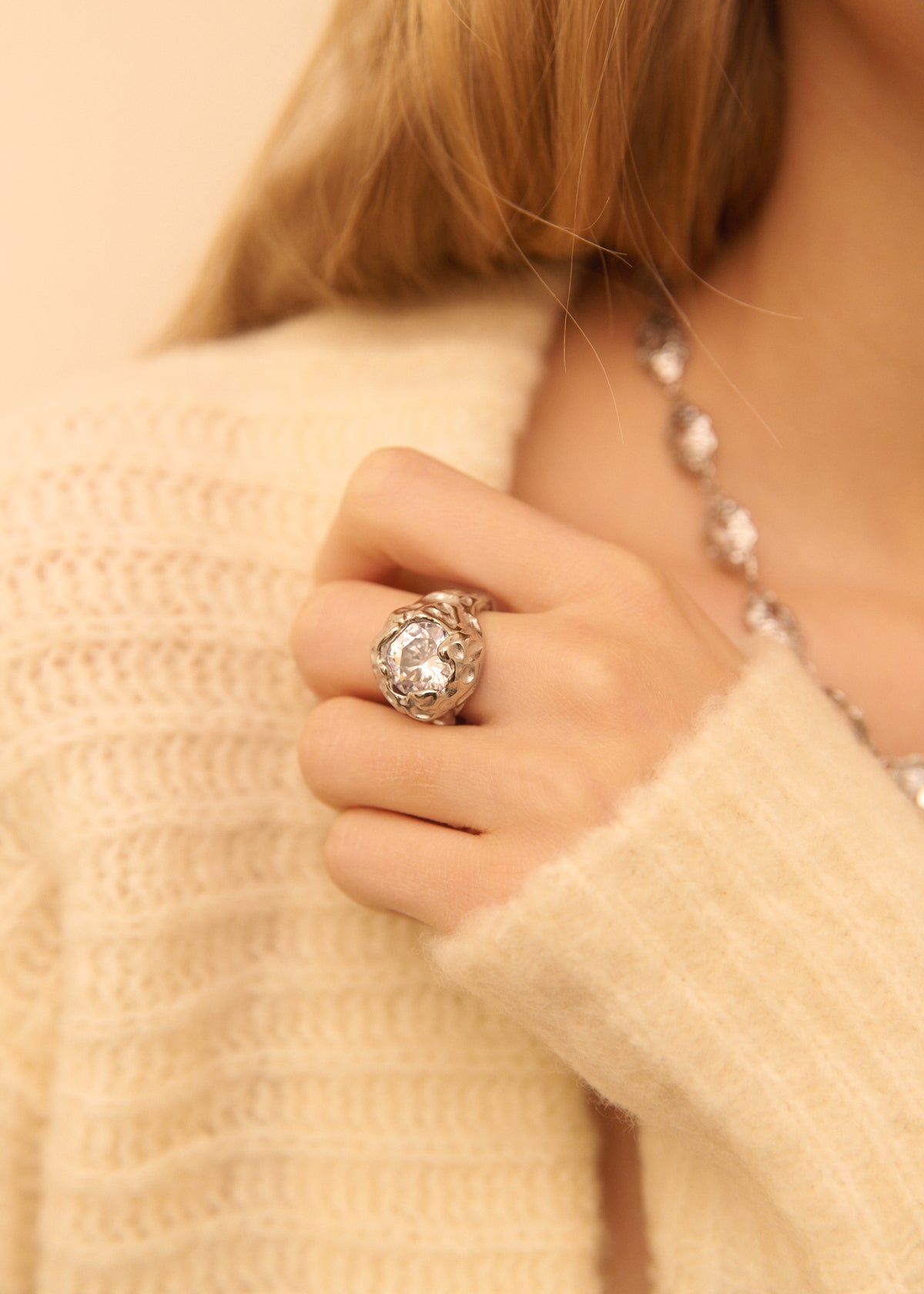 ENERO RING PLATA