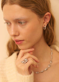 LÁGRIMAS RING PLATA