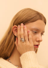TUNDRA RING PLATA