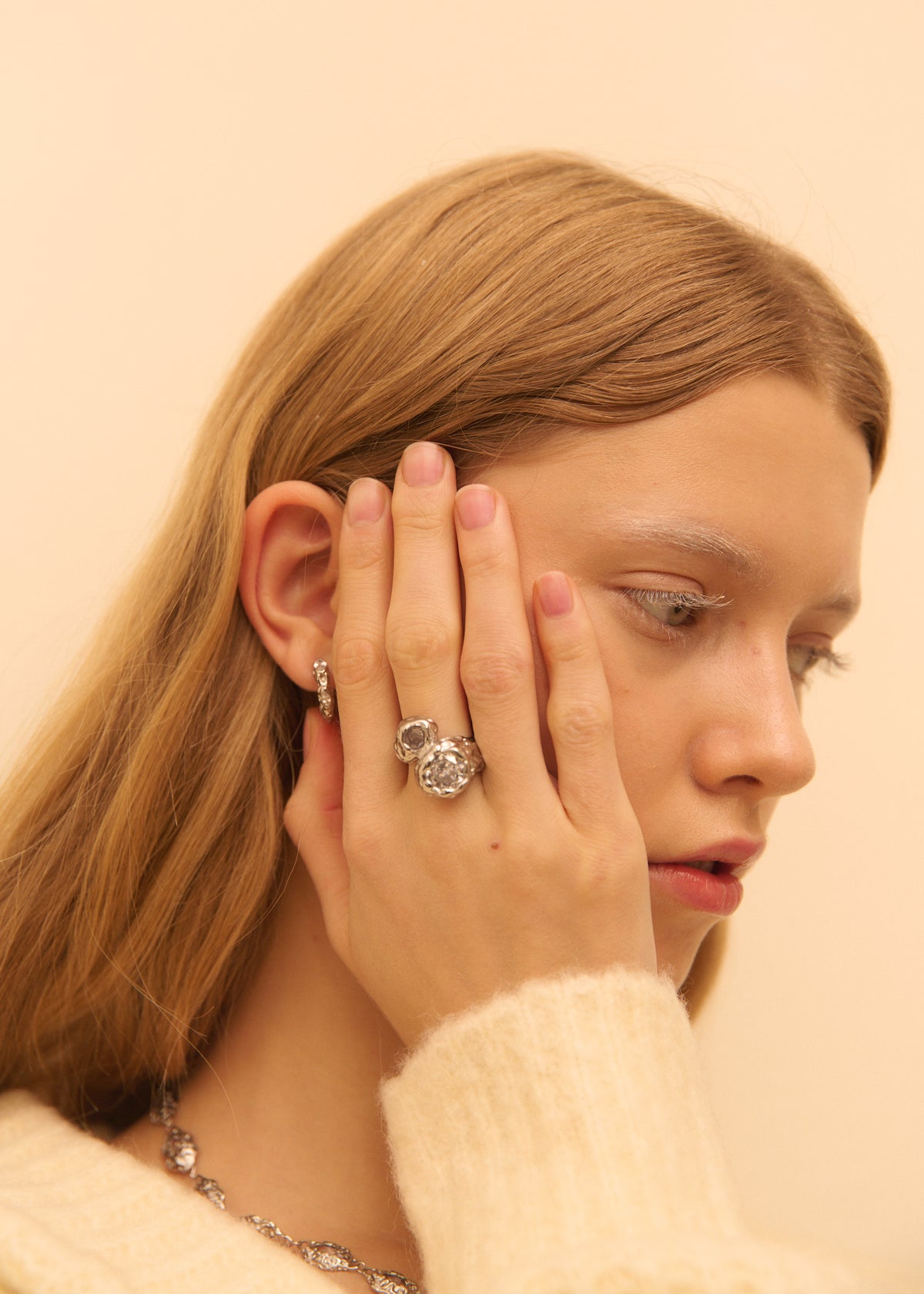 TUNDRA RING PLATA