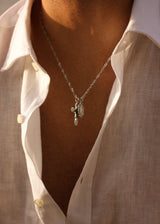DIOICA NECKLACE PLATA
