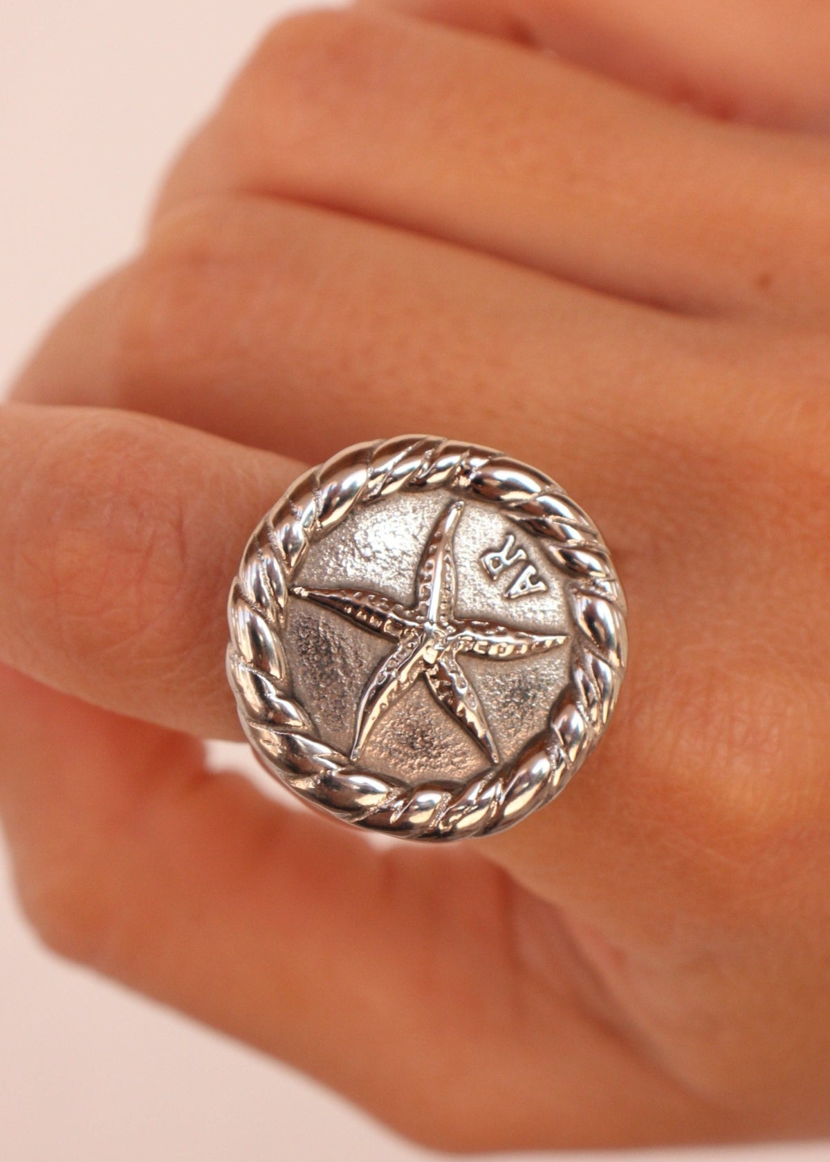 AURITA RING PLATA
