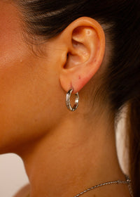 ADEREZO EARRINGS PLATA