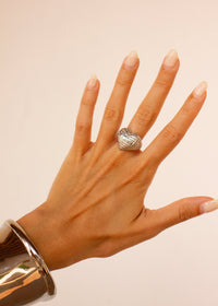 QUIÉREME RING PLATA