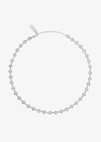 TORTELLINI NECKLACE PLATA