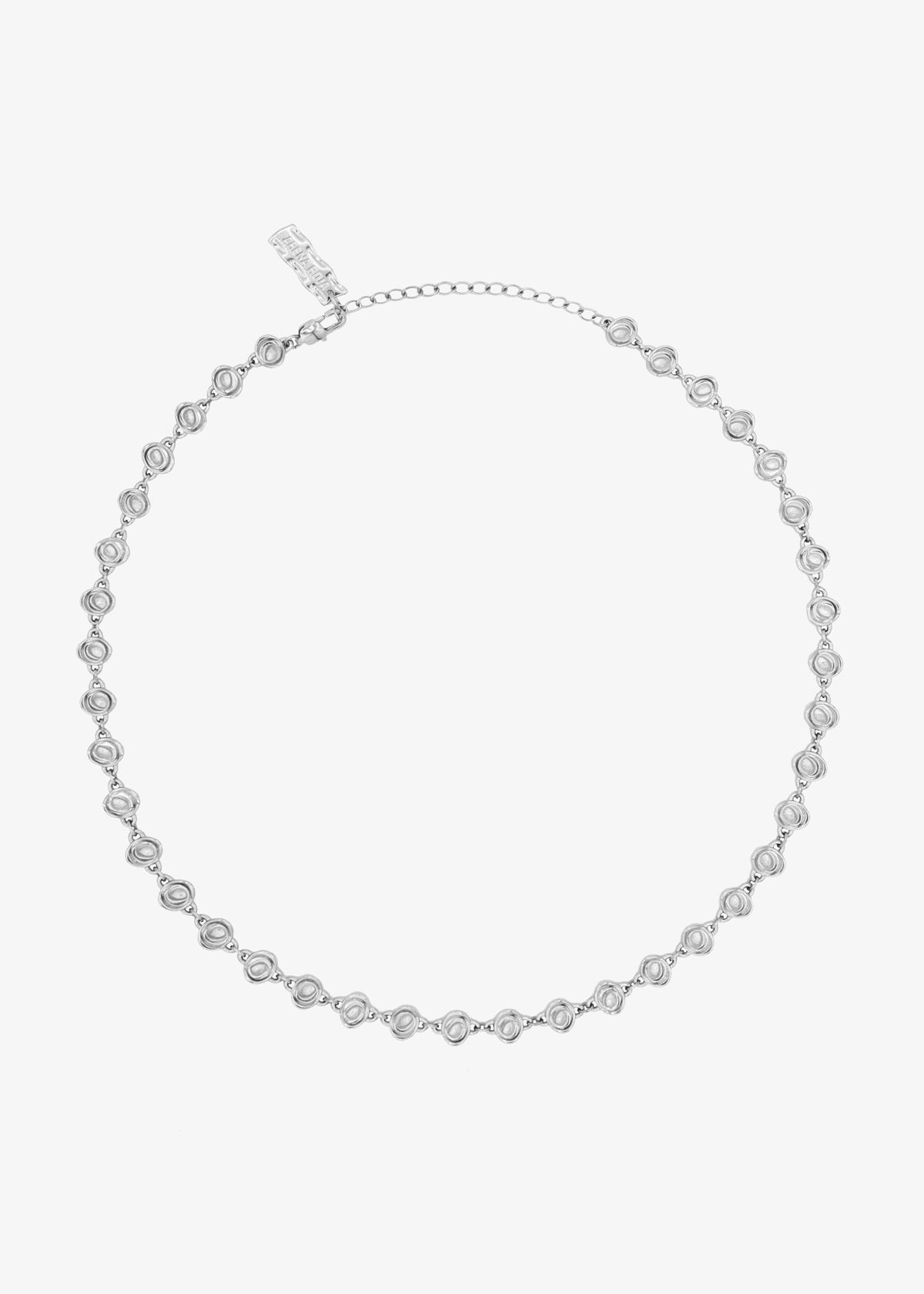 TORTELLINI NECKLACE PLATA