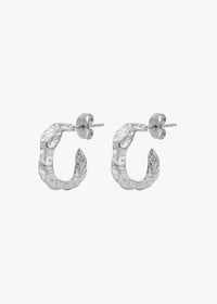HELADA EARRINGS PLATA