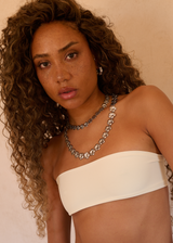LEI LARGE NECKLACE PLATA