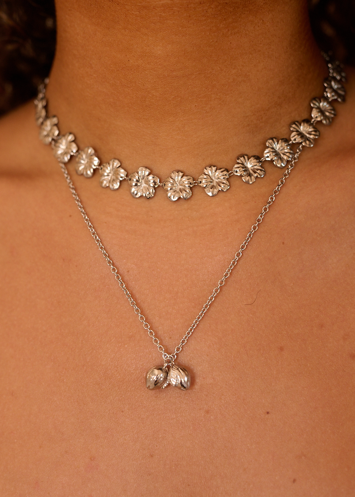 LEI NECKLACE PLATA