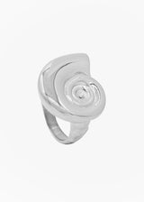 AMONITA RING PLATA
