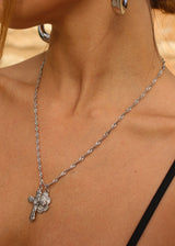DIOICA NECKLACE PLATA