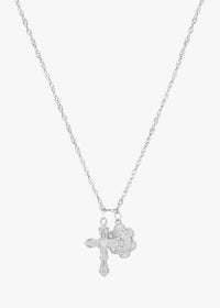 DIOICA NECKLACE PLATA