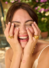 BIG BUBBLE CHAMPAGNE RING