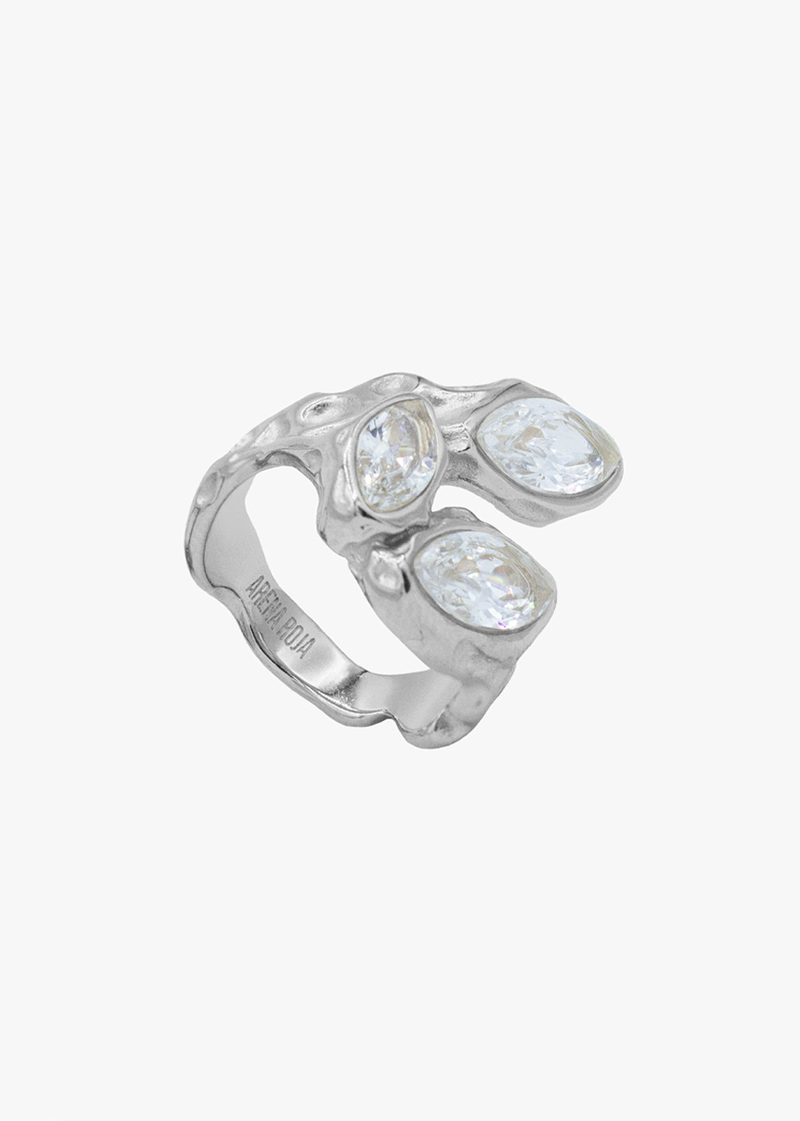 LÁGRIMAS RING PLATA