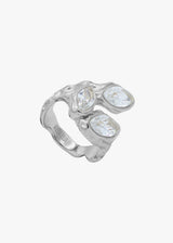 LÁGRIMAS RING PLATA