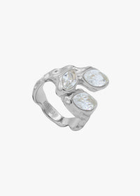 LÁGRIMAS RING PLATA