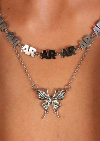 BERETTA NECKLACE PLATA