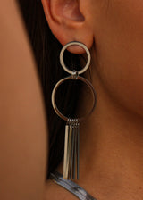 SEQUOIA EARRINGS PLATA