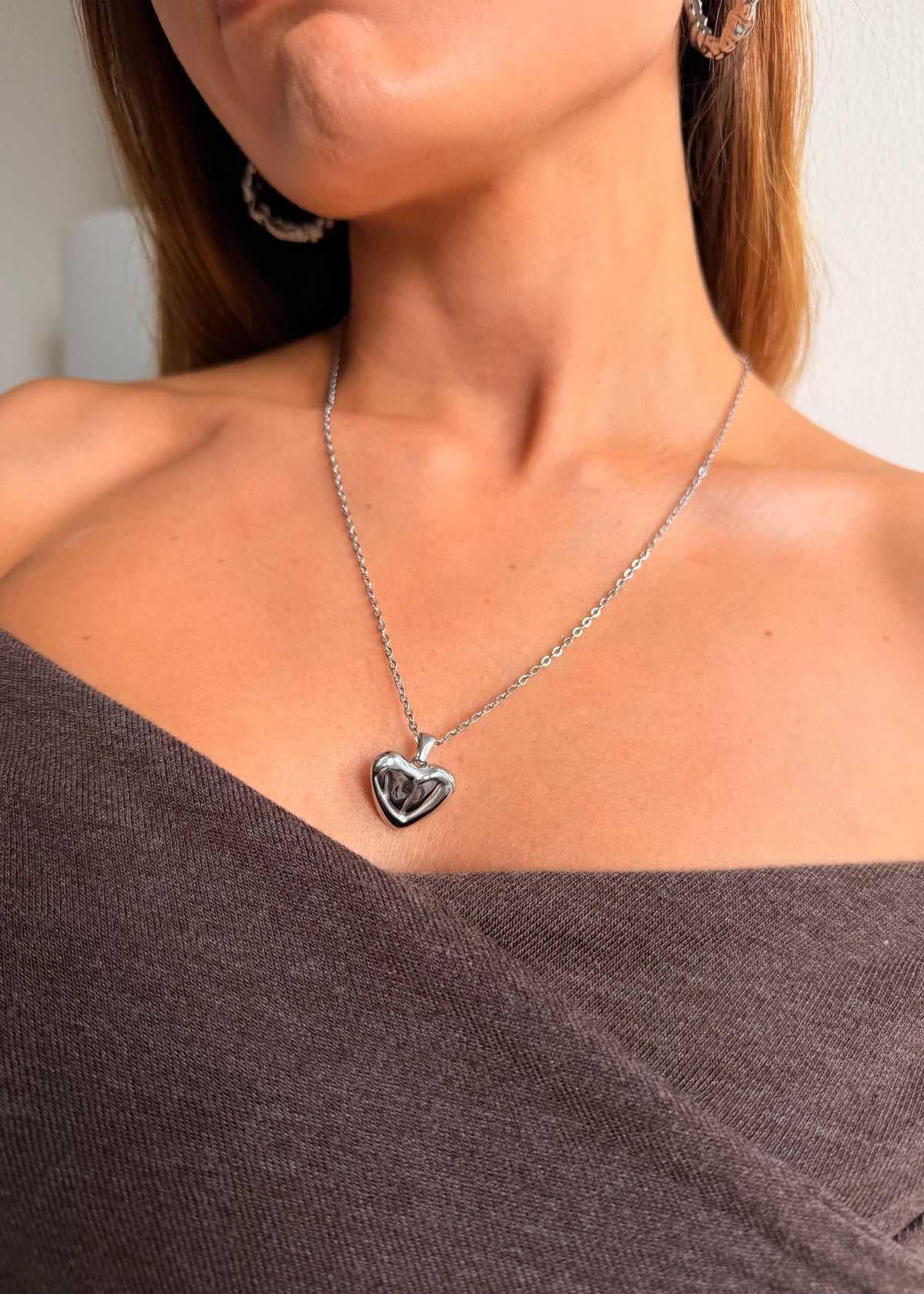 PURE LOVE NECKLACE PLATA