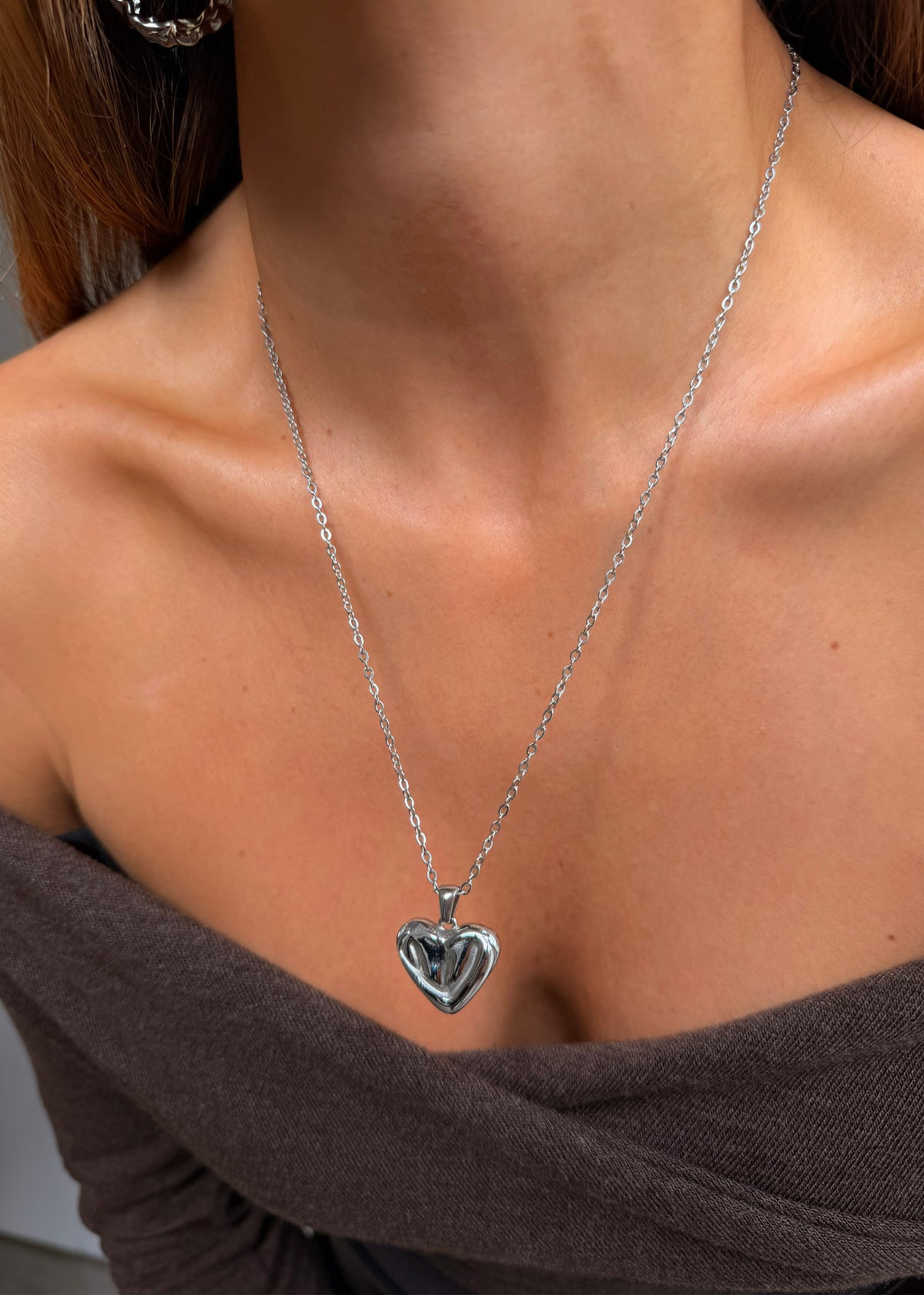 COLLANA PURE LOVE ARGENTO