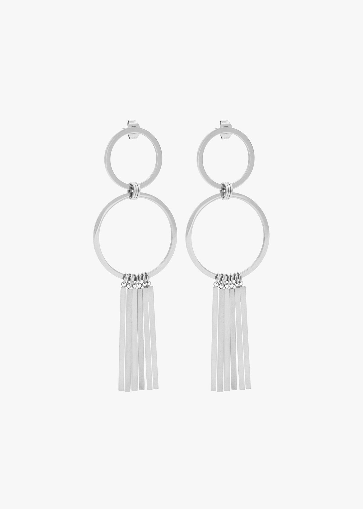 SEQUOIA EARRINGS PLATA