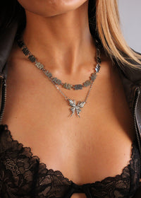 KA'U NECKLACE PLATA