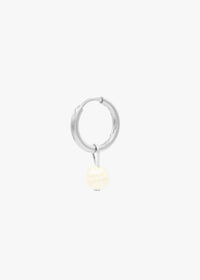 VOS PEARL EARRINGS PLATA