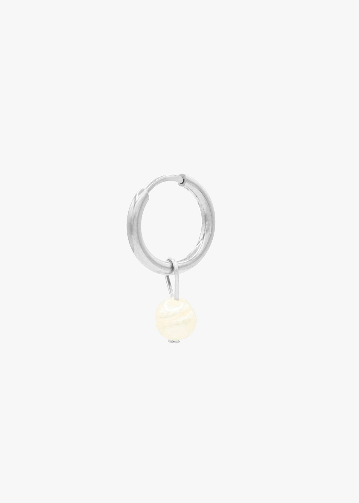 VOS PEARL EARRINGS PLATA