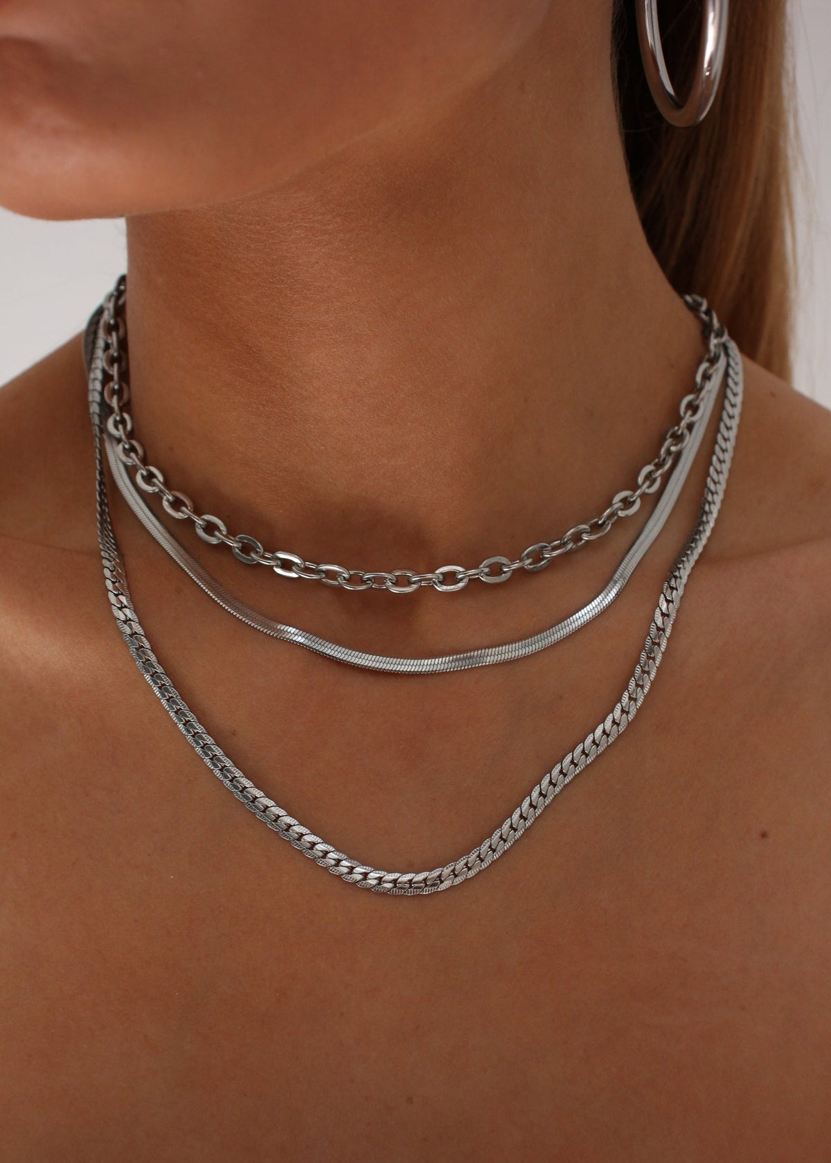 DEMÉTER NECKLACE PLATA